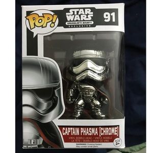 Funko Pop Star Wars Chrome Captain Phasma